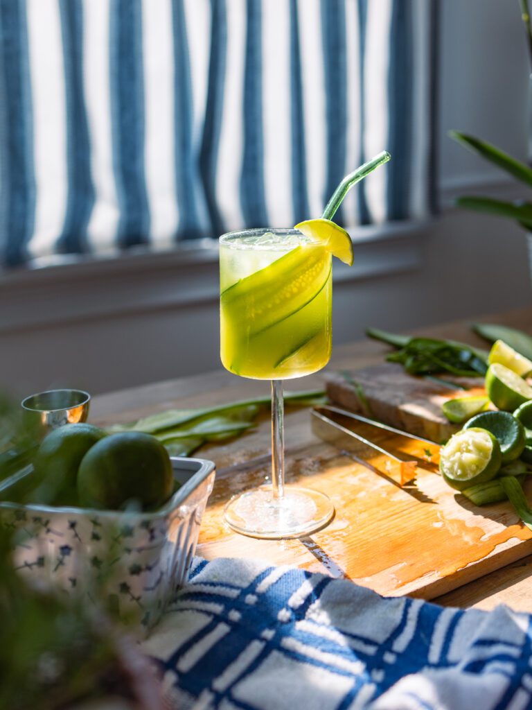 Clare Sullivan Summer Cucumber Lime Margarita